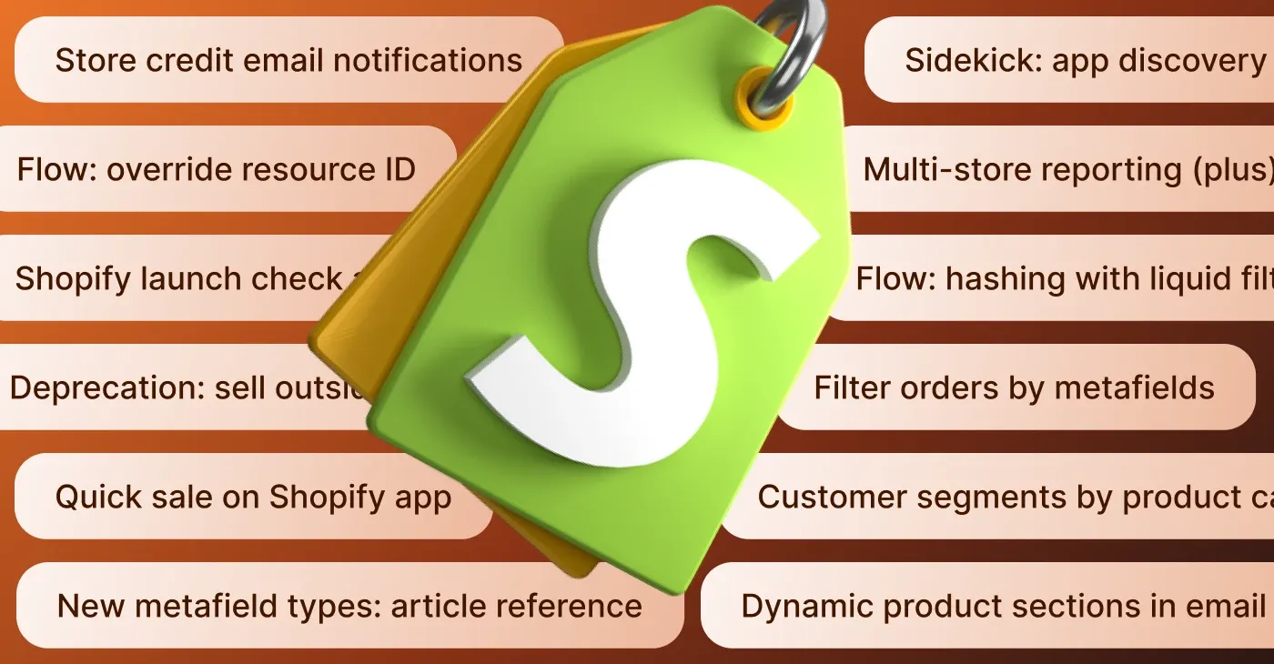 Shopify’s new features in September 2025 Shopify’s new features in September 2025