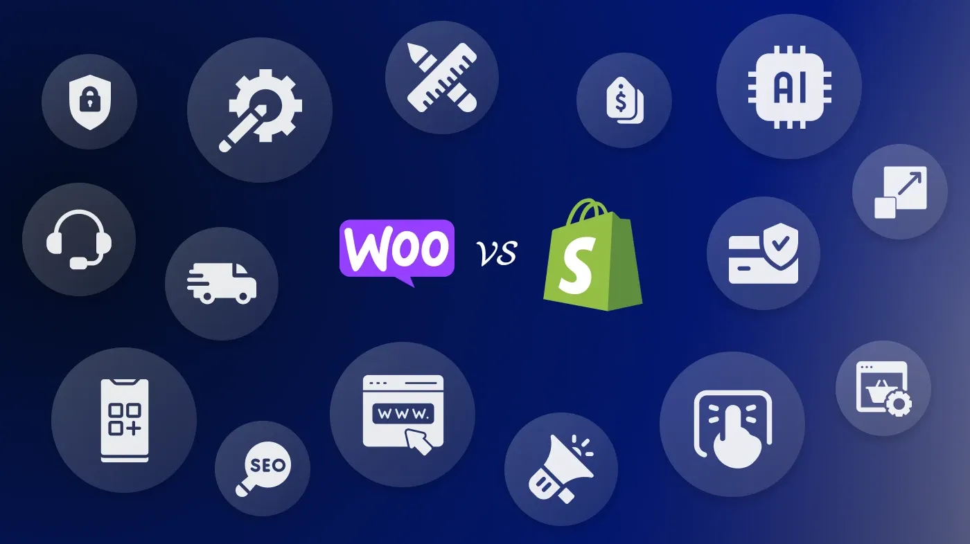 Side-by-side comparison of WooCommerce vs Shopify Side-by-side comparison of WooCommerce vs Shopify