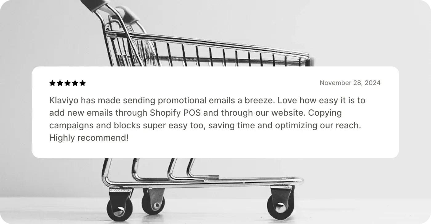 Klaviyo: Email Marketing & SMS review