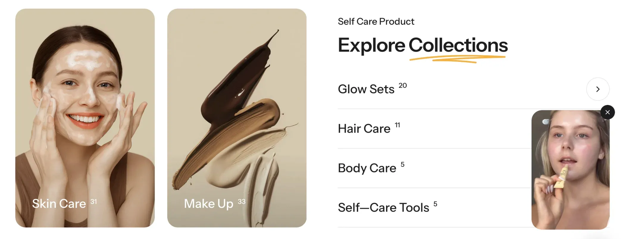 Product previews and video pop-ups by Purity Product previews and video pop-ups by Purity