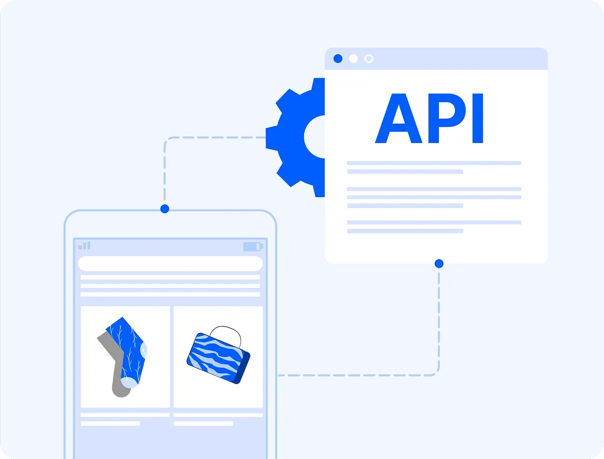 API-driven ecommerce platform