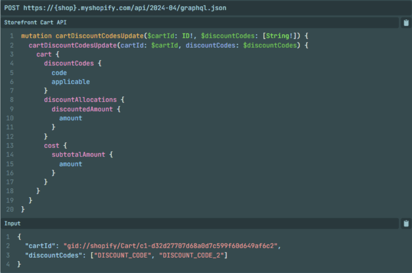 Apply multiple discount codes Apply multiple discount codes