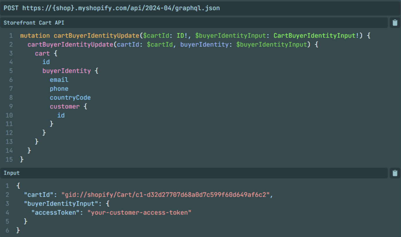 Associate a customer Associate a customer