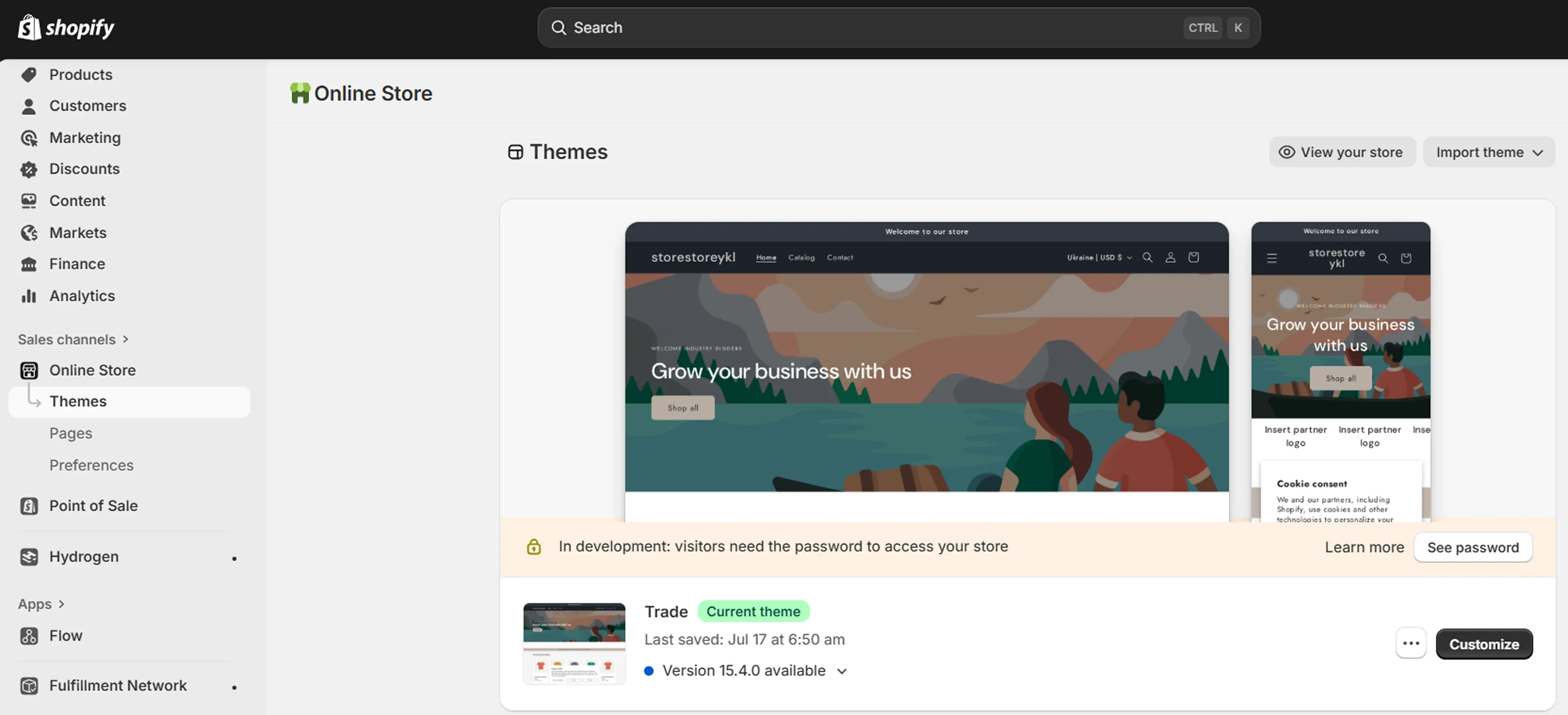 Customizing Shopify themes with Theme Editor
