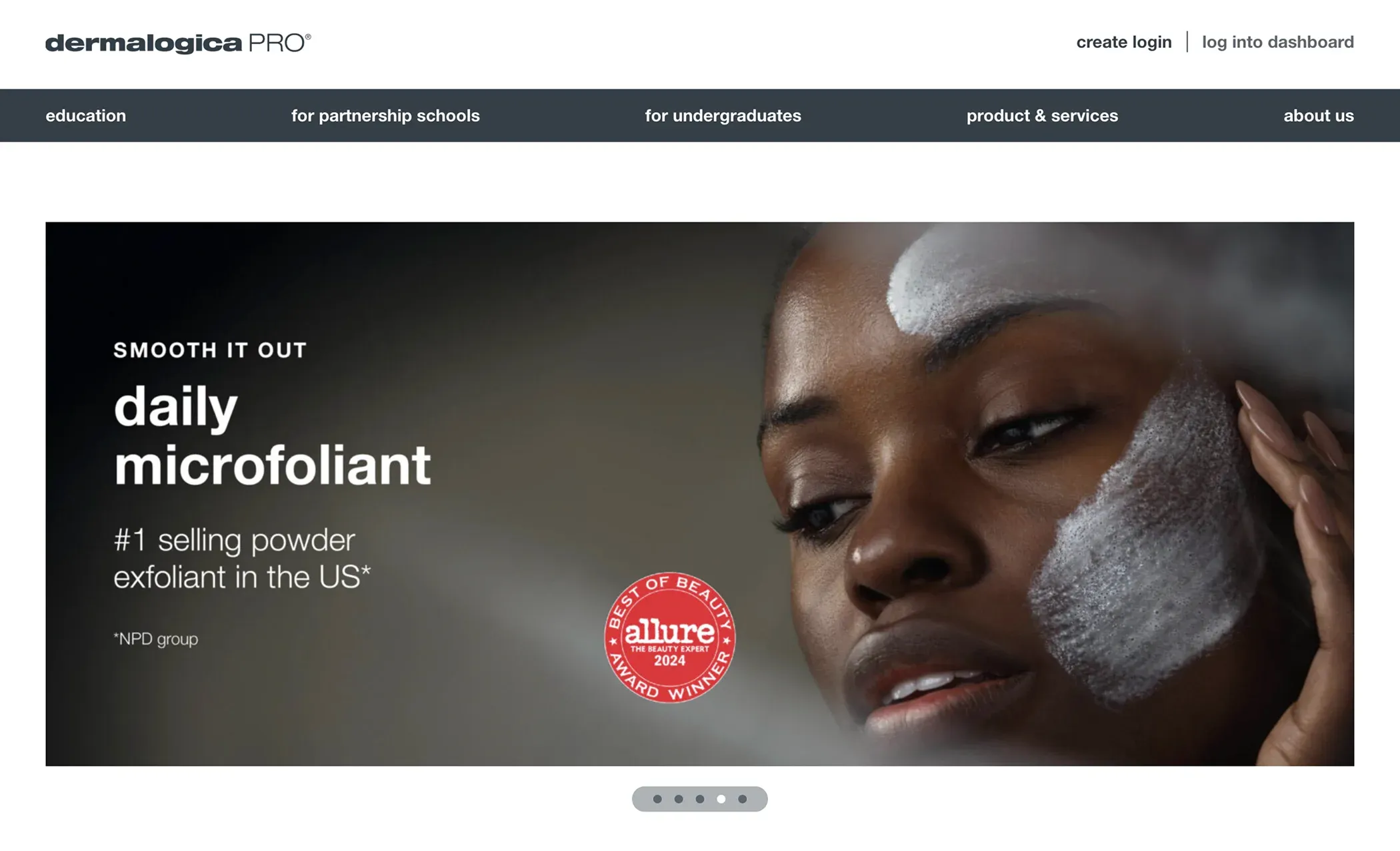 Dermalogica Pro - Skincare B2B Shopify store