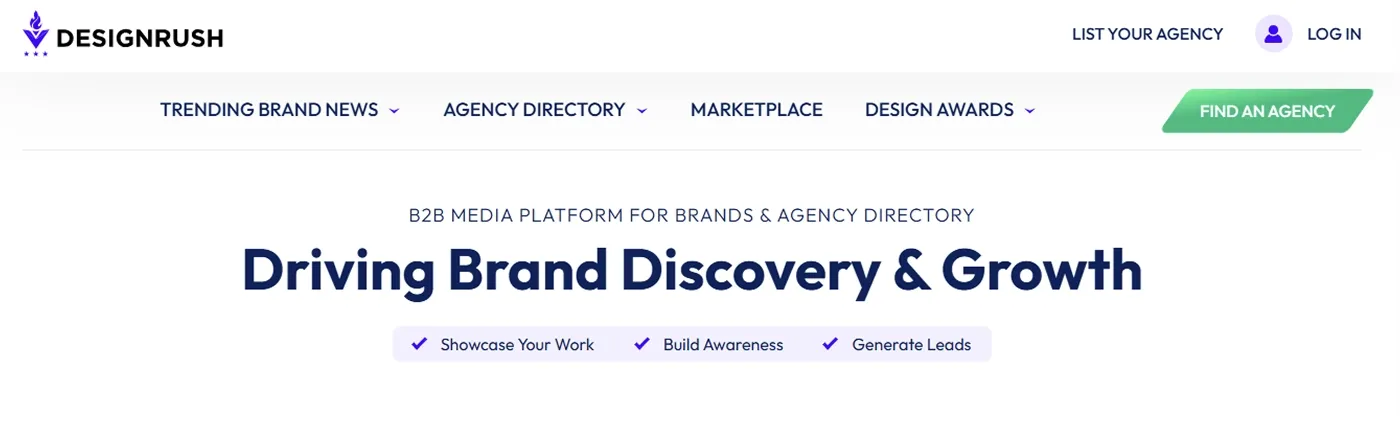 DesignRush B2B Directory