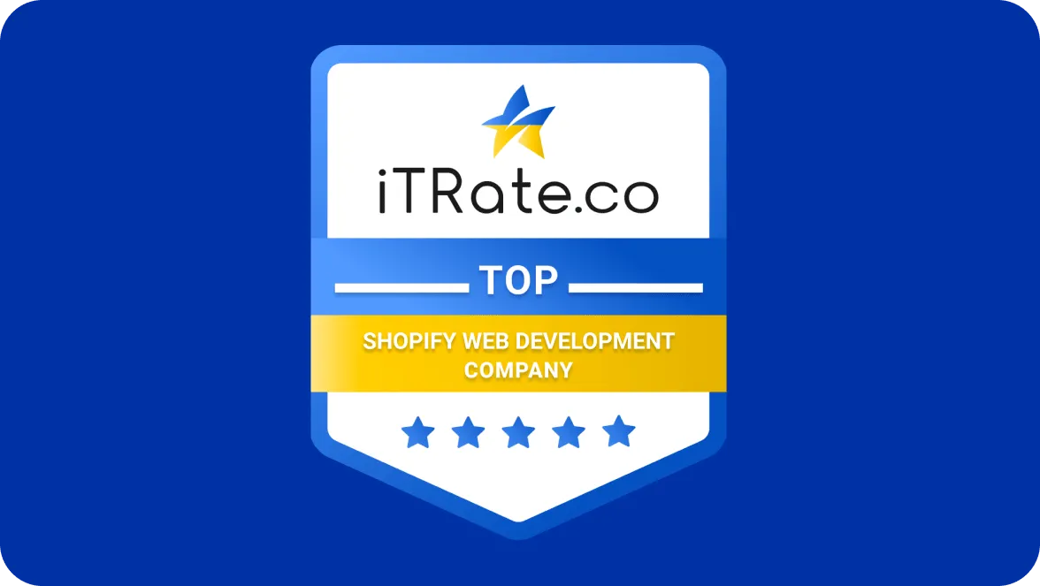 DigitalSuits ranks as one of the leading Shopify web development companies on IT Rate