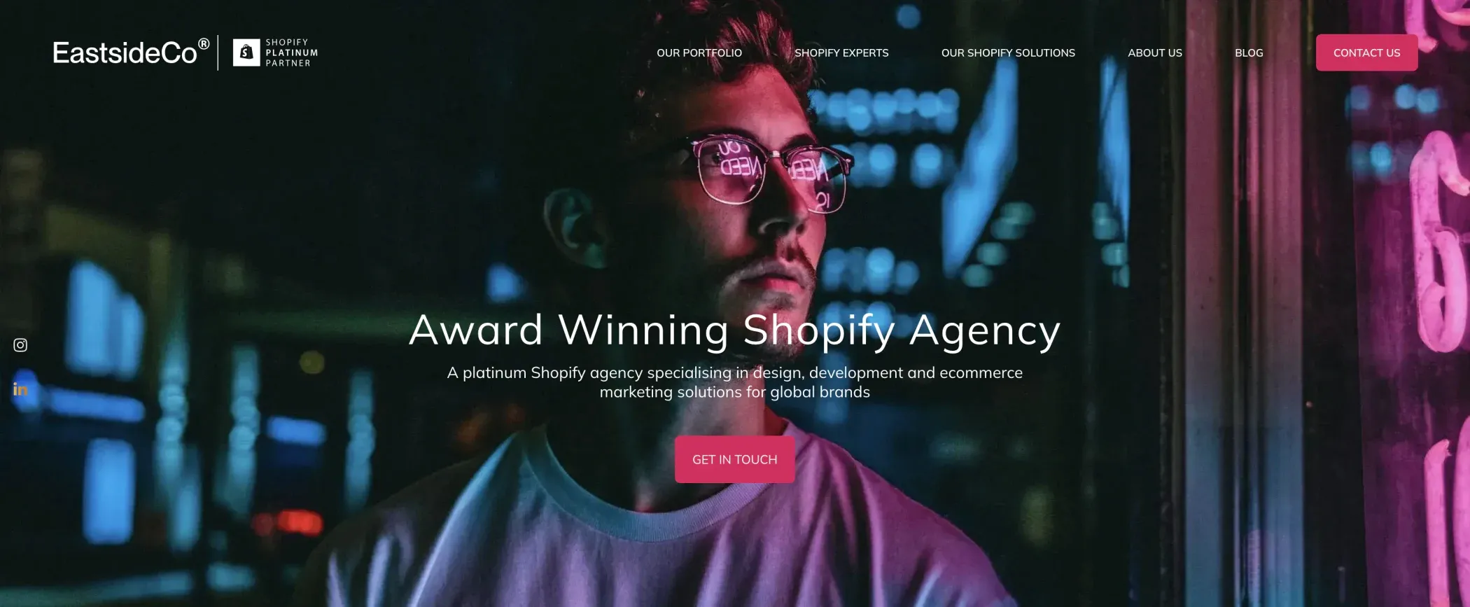 Eastside Co Shopify B2B agency in the UK