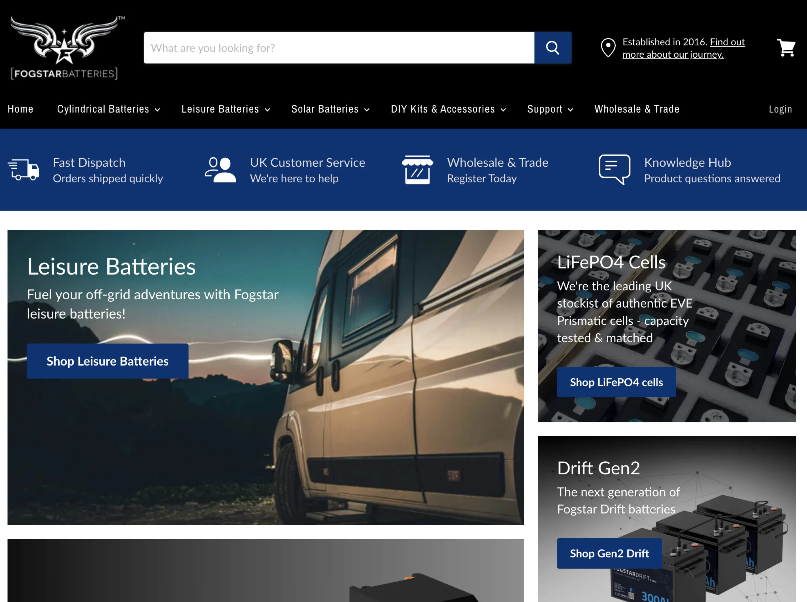 Fogstar Shopify store in the UK Fogstar Shopify store in the UK