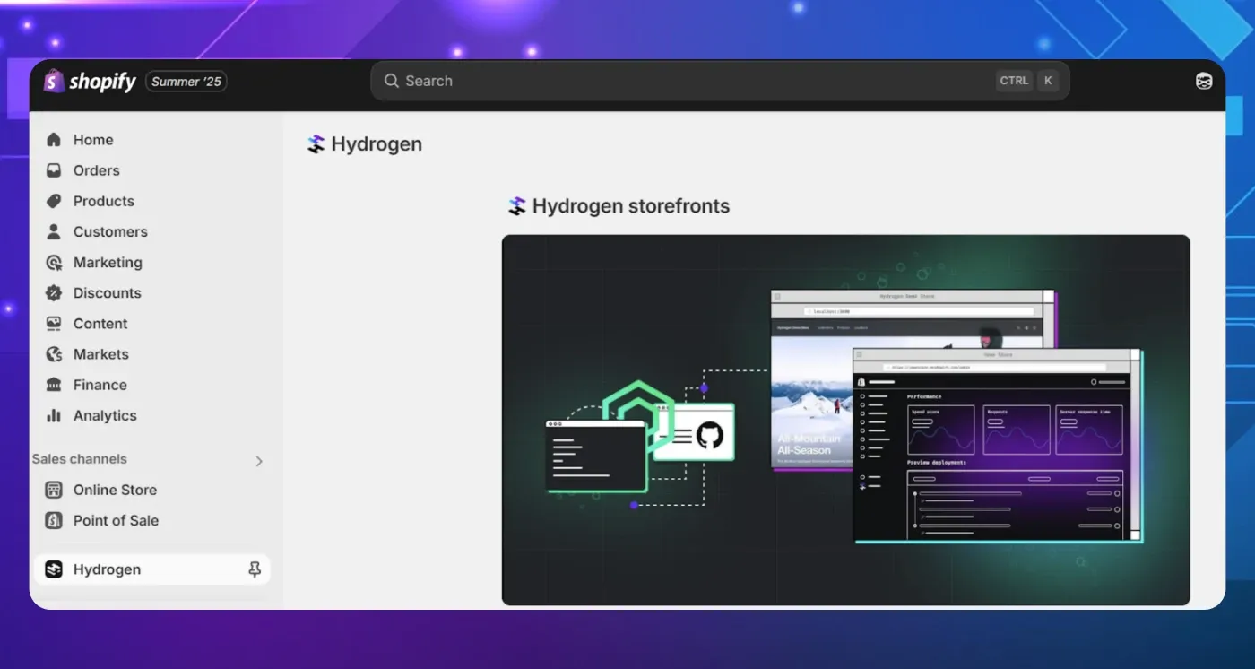 How Shopify Hydrogen works
