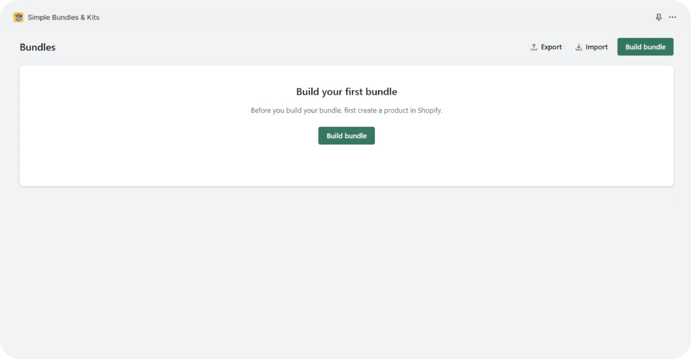 Install the app and go to the Bundles app menu Install the app and go to the Bundles app menu