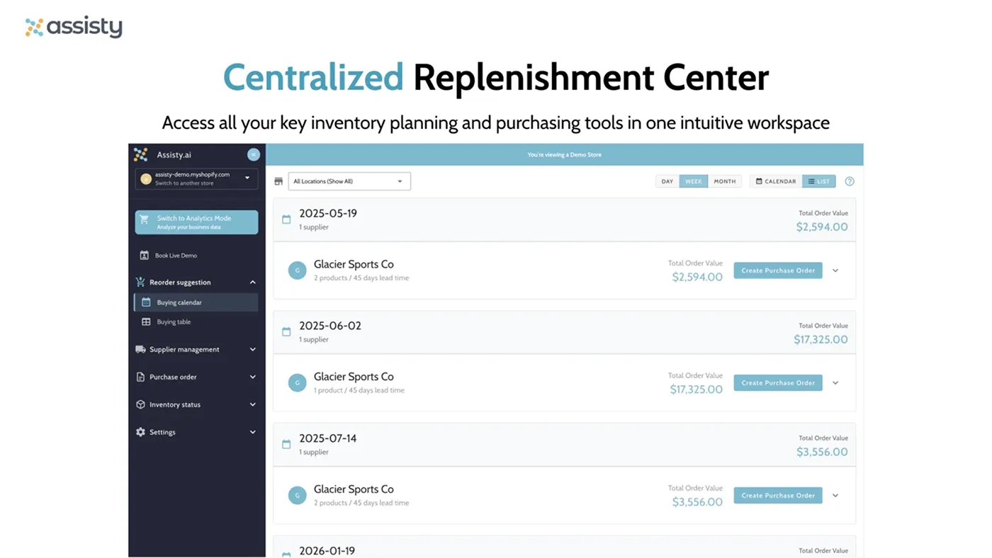 Inventory Management ‑ Assisty