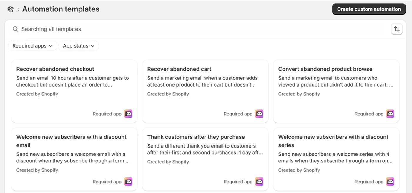 Marketing automation templates Marketing automation templates