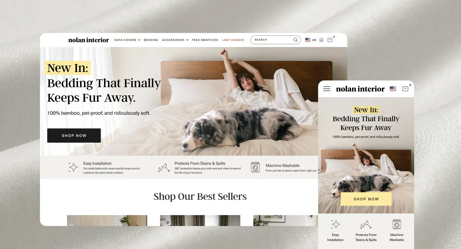 Nolan Interior's product specifics