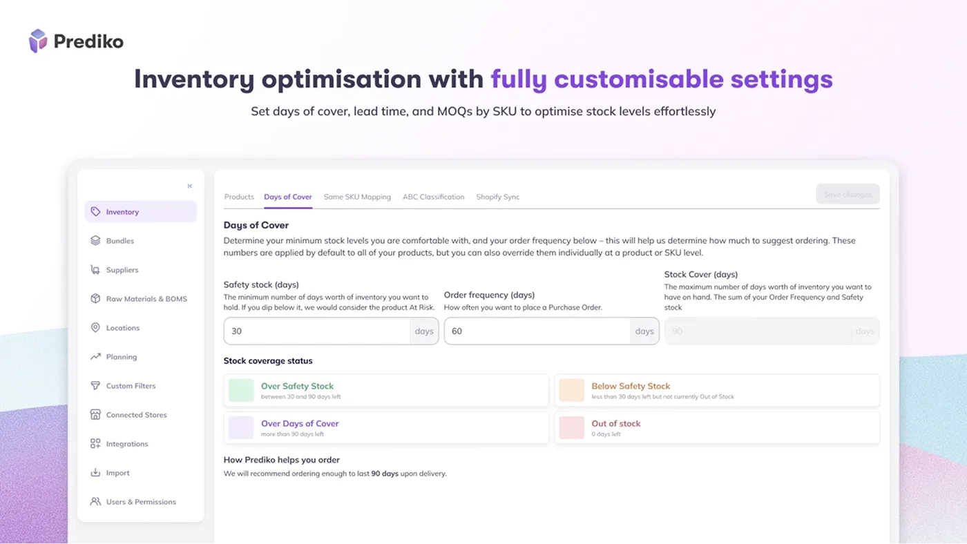 Prediko Inventory Management