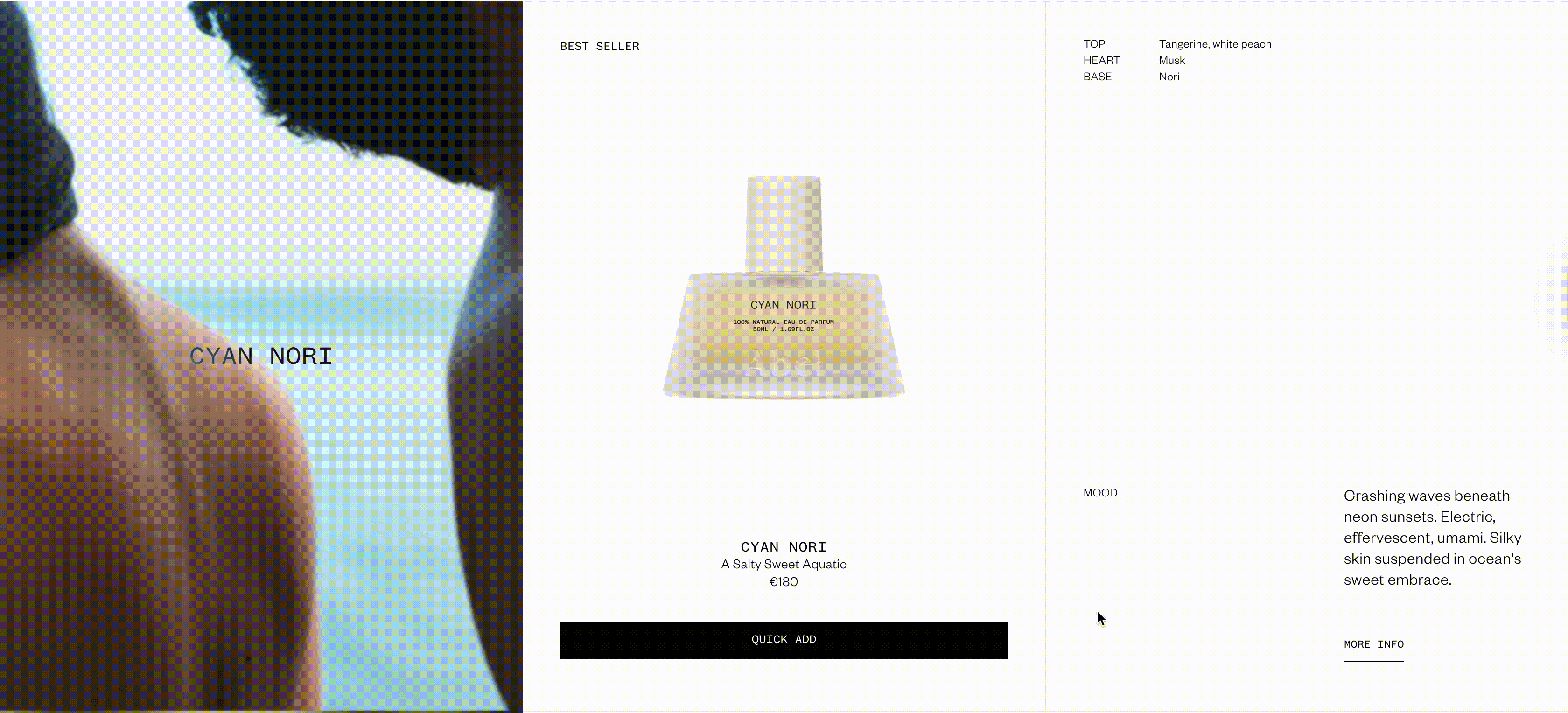 Quick add button transforms into two buttons Quick add button transforms into two buttons