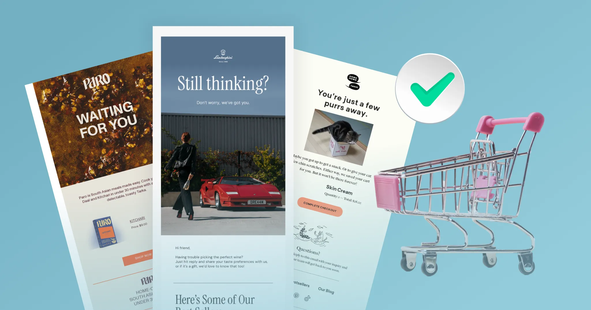 Recover abandoned carts