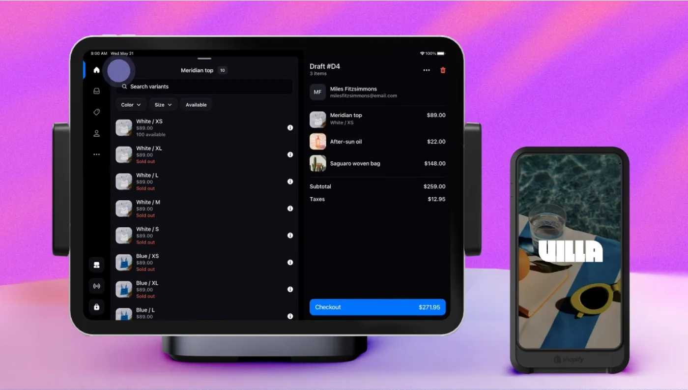 Redesigned Shopify POS