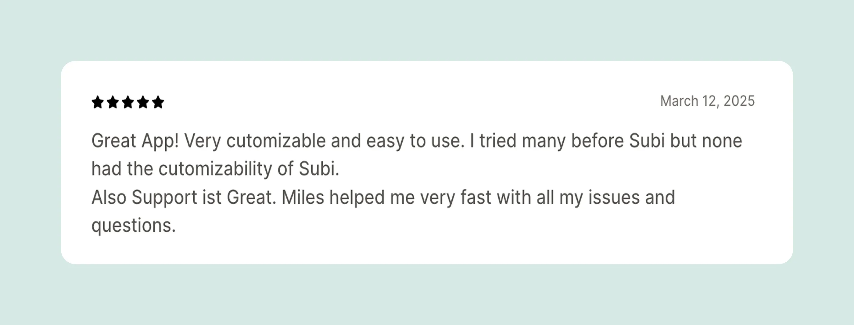 Subi review Subi review