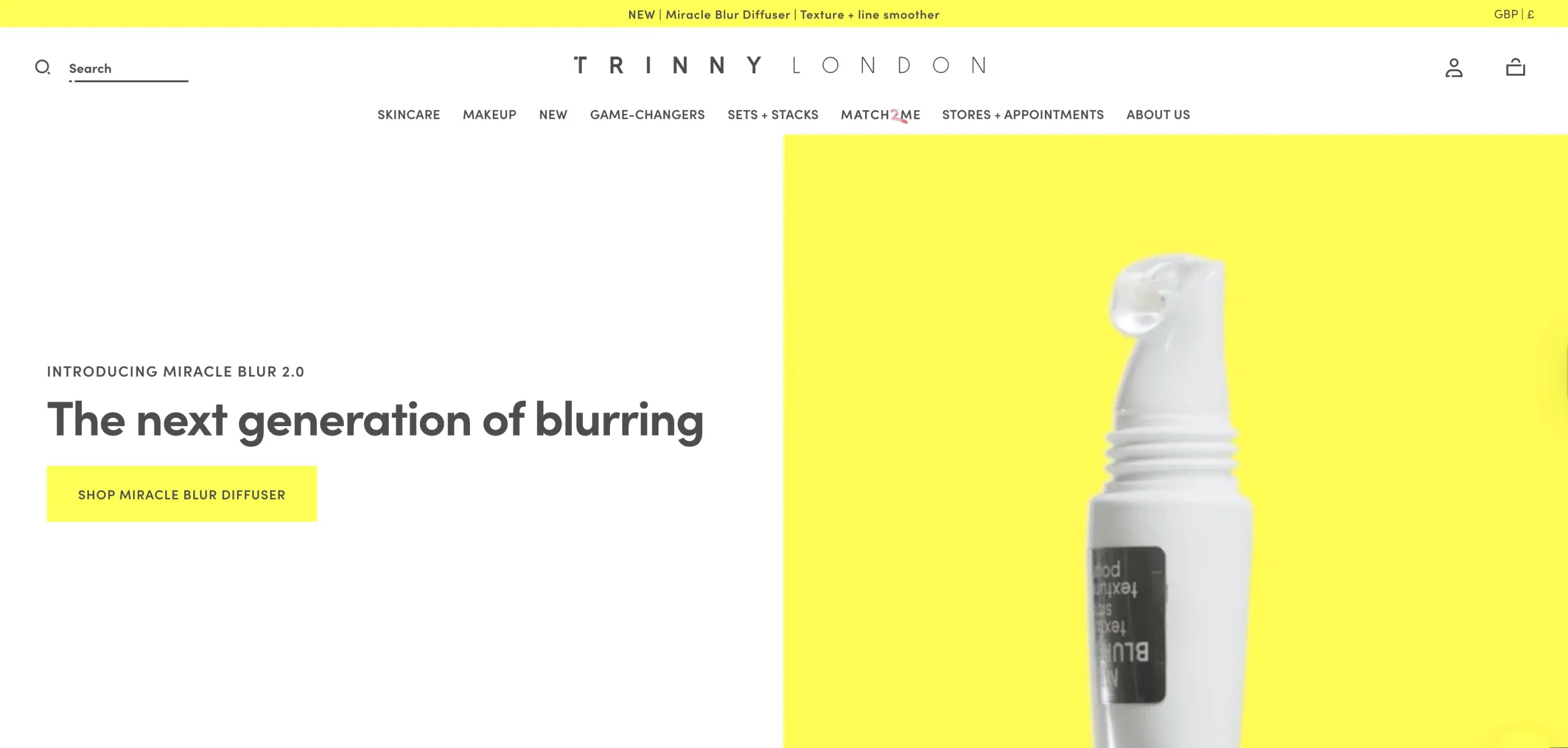 Trinny London Shopify store in the UK Trinny London Shopify store in the UK