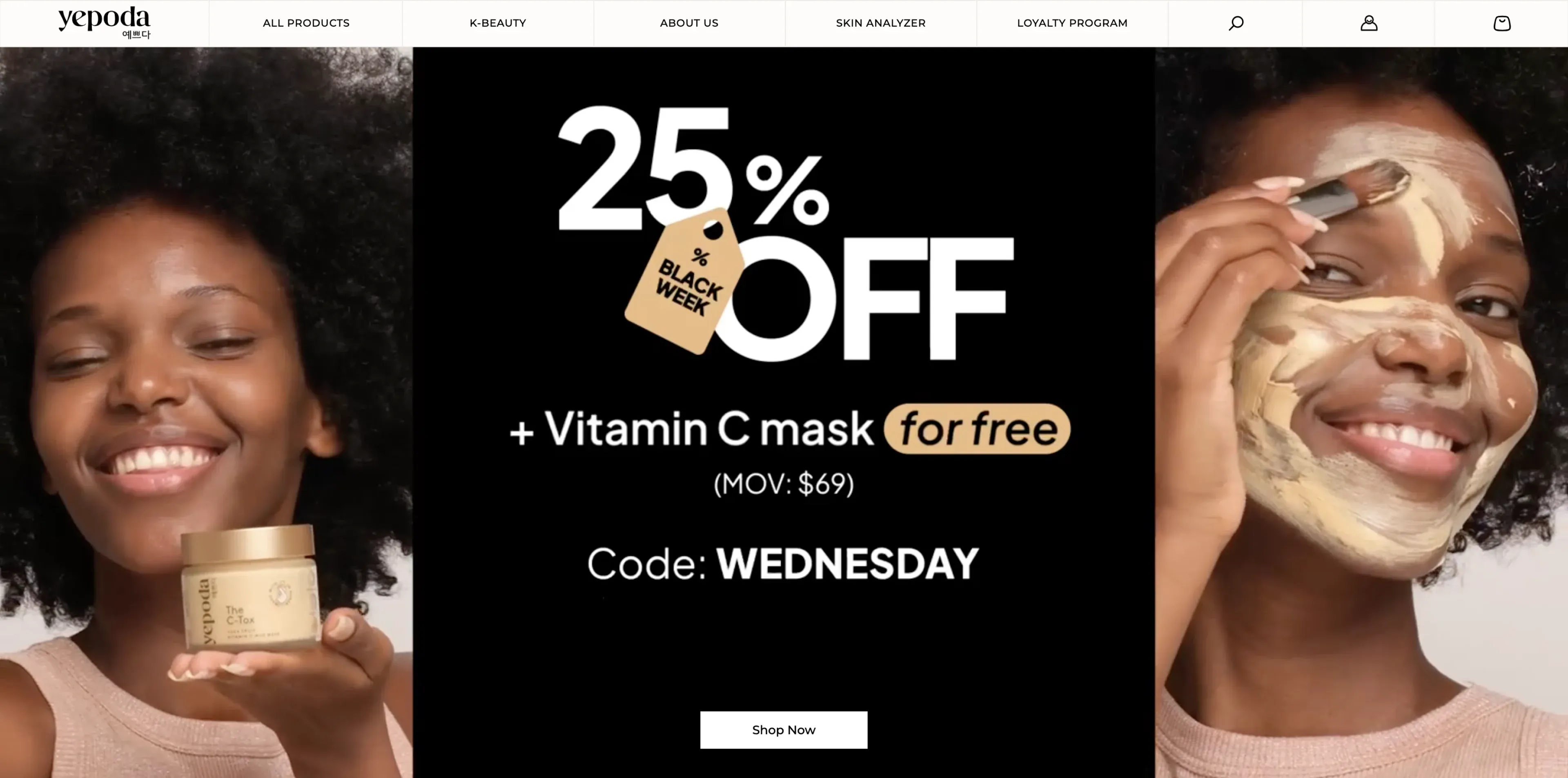 Yepoda Shopify beauty store Yepoda Shopify beauty store