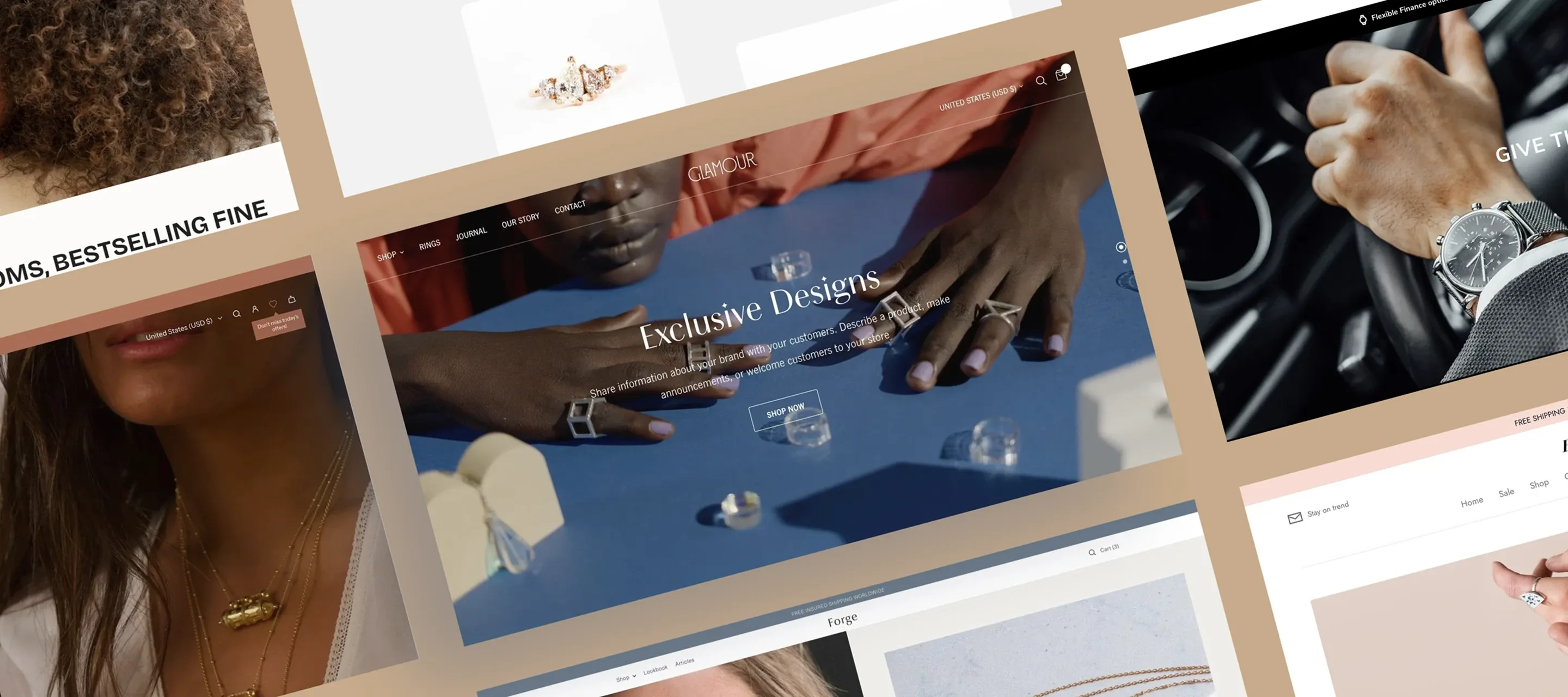 Jewelry website development services